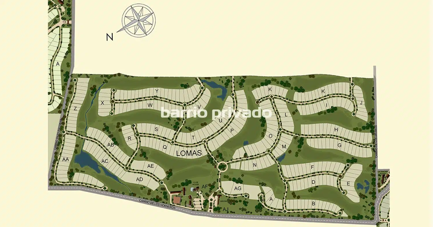 Lomas de la Tahona Plano