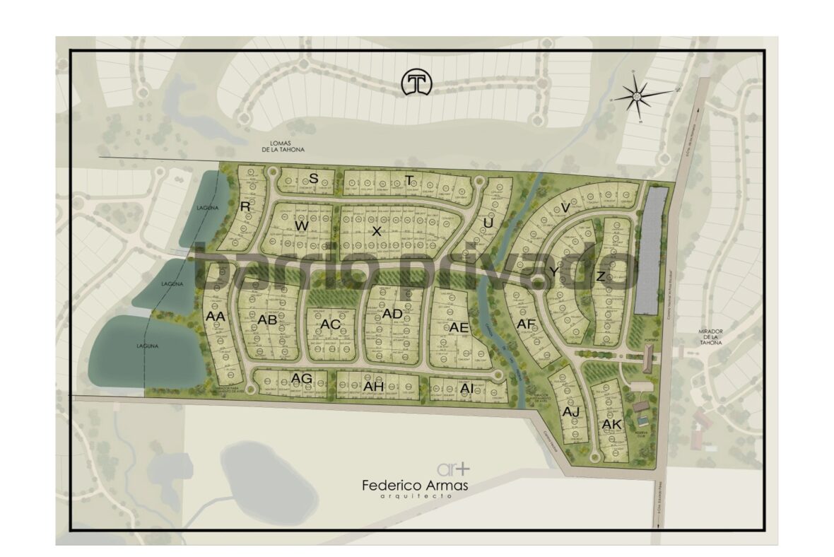 Plano de Cavas de la Tahona