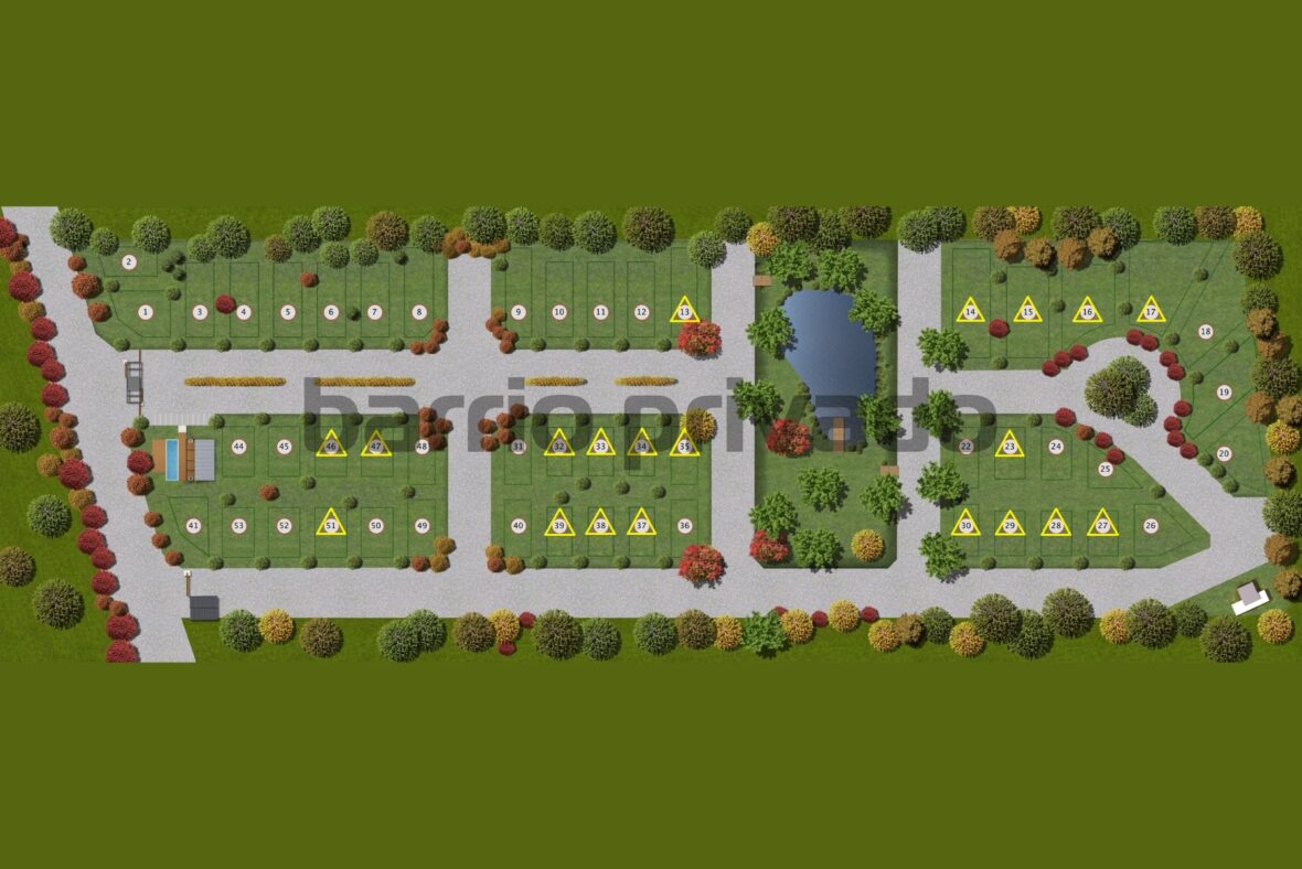 Plano de Barrio Privado Las Higueritas