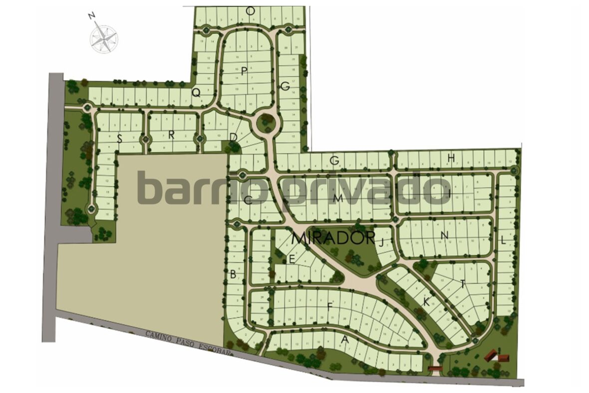 Plano de Mirador de la Tahona